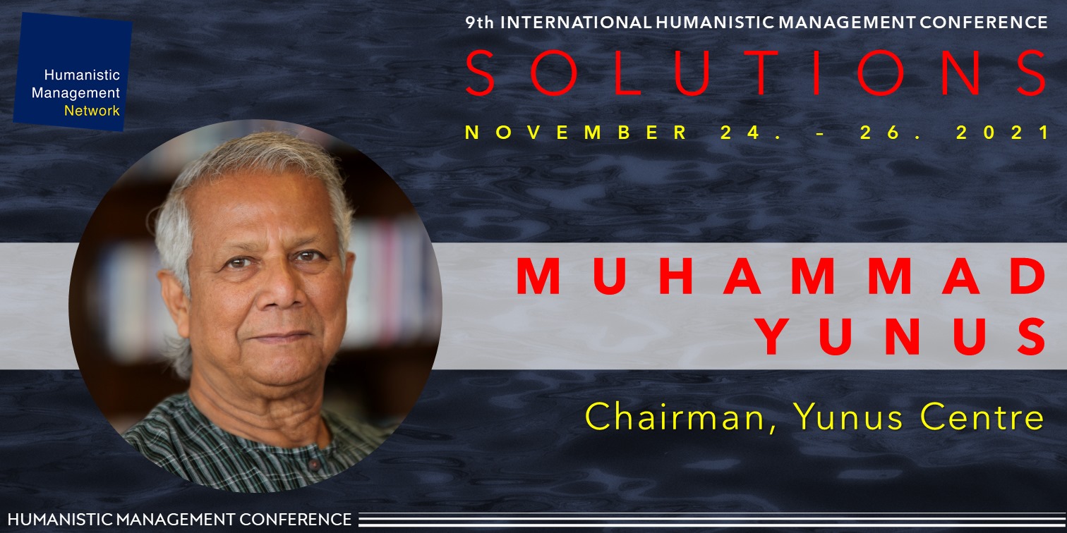 Laureat Pokojowej Nagrody Nobla na Humanistic Management Conference!